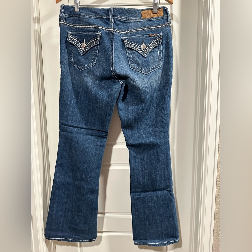 Seven7 Women’s Bootcut Jeans - Size 10 - Picture 5 of 9